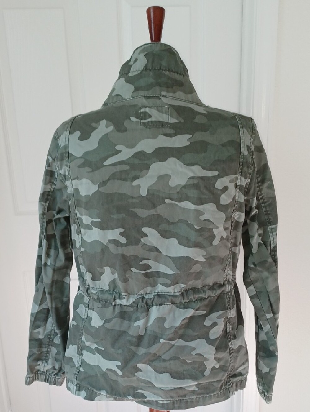 Old Navy Green Camo Utility Jacket Large - Picture 8 of 9